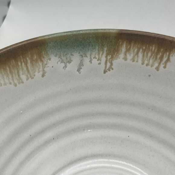 Vtg Holly Hill Seagrove NC Studio Pottery Drip Glaze Mixing Serving Bowl 8” MFK - Picture 15 of 15